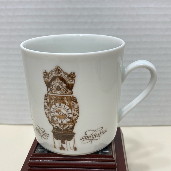 Mitterteich Porzellan Demitasse Replacement Cup Antique Clock Pattern #1 Bavaria - Picture 1 of 9